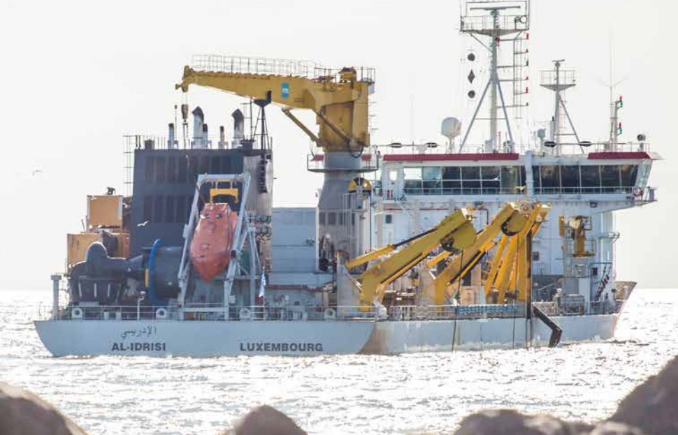 Another Jan De Nul’s dredger arrives for Anaklia project Another Jan De Nul's dredger arrives for Anaklia project